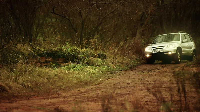 Chevrolet niva побег из города