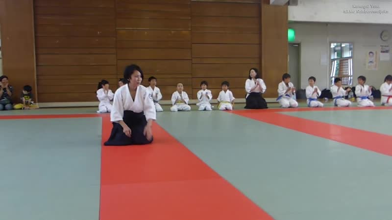 Aikido demonstration kumagai yuna