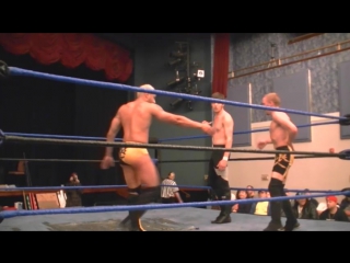 Cage, frank wyatt & austin rose vs aaron xtc, joey o'riley & zakk sawyers