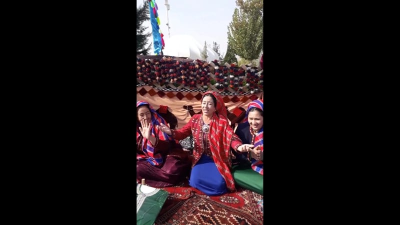 Dowlet annageldiyew we turkmen gelinler exclusive video ashgabat 2017