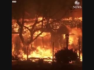 Сша калифорния в результате пожара полностью уничтоженн город парадайз