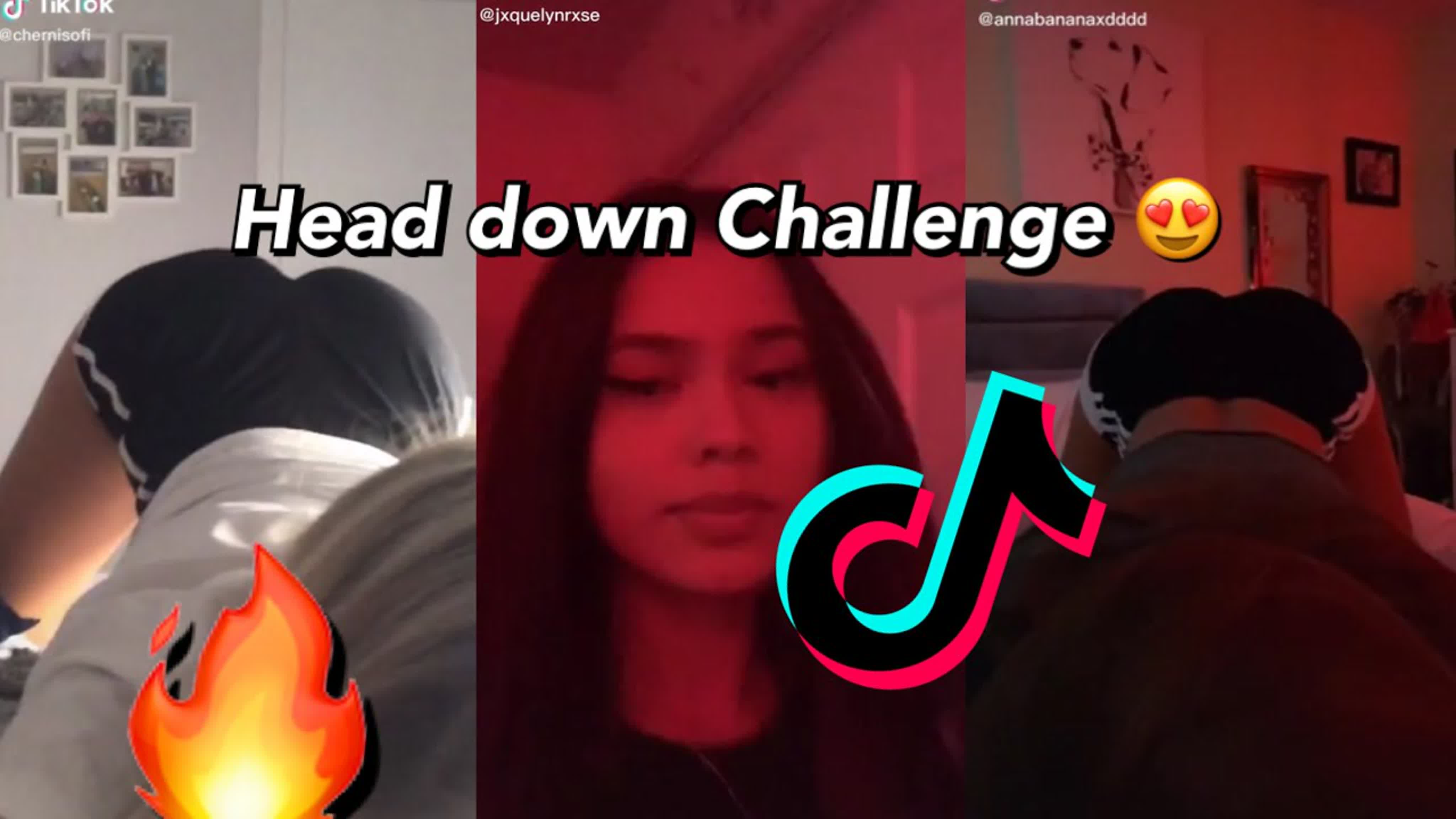 Head down, show back challenge 🥵 tiktok compilation 2023