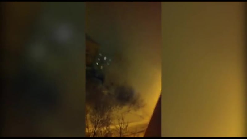 Кировск в мурманской области накрыло снежной лавиной после взрыва (видео)