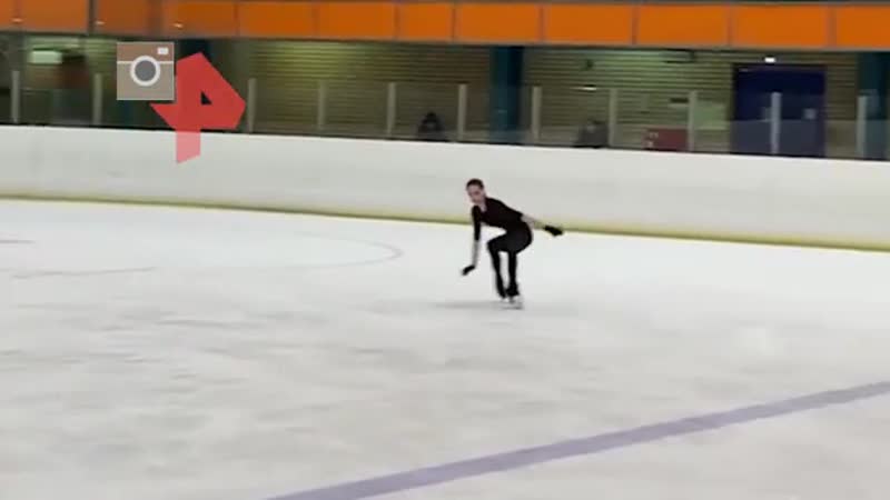 Тренироа фигуристки загитовой