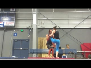 Cartwheel off shoulder