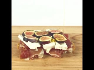 Prosciutto di parma and fig sandwich