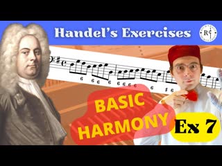 6/3 chord, how to use it! handels exercise n 7 #improvisation #harmony #counterpoint