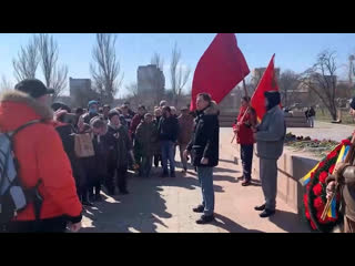 В херсоне впервые с 2015 года смогли почтить память советских солдат, освободивших город от фашистских захватчиков