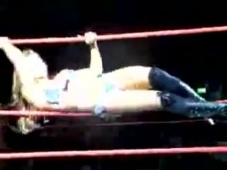 Wwe glasgow divas candice michelle dance