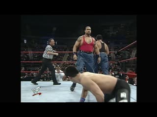 Wwf raw is war los boricuas vs taka michinoku & scott taylor