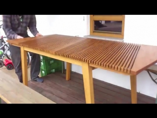 Expandable table by nico gruenwald