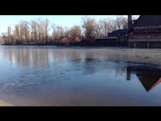 Зимний пляж в киеве 2012