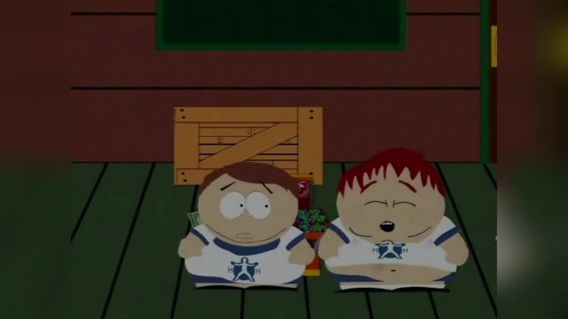 Картман впаривает шоколадку толстяку