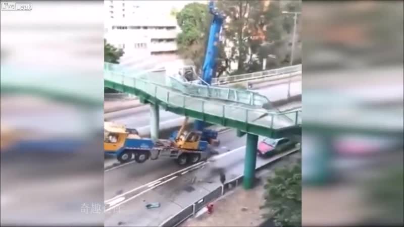 Китайские краны (подборка катастроф)