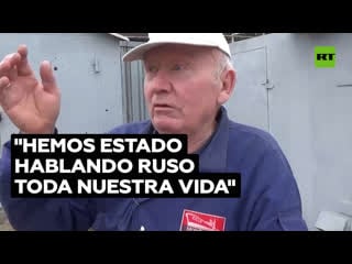 Jubilado de donetsk dice por qué apoya unirse a rusia