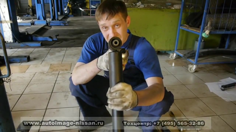 Замена заднего амортизатора на ниссан кашкай