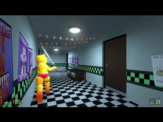 Что будет если ударить аниматроника fnaf фнаф майнкрафт в реальной жизни видео для детей мультик