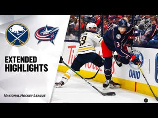 Buffalo sabres vs columbus blue jackets oct 7, 2019 highlights hd