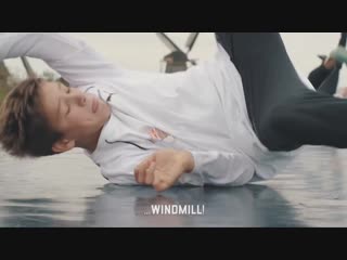 Record number of b boys do the windmill in holland