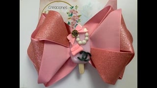 Lazo mariposa jumbo video creaciones rosa isela