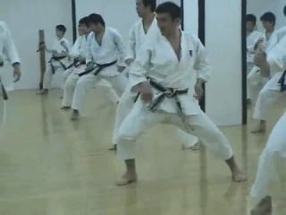 Training in hombu dojo kwf