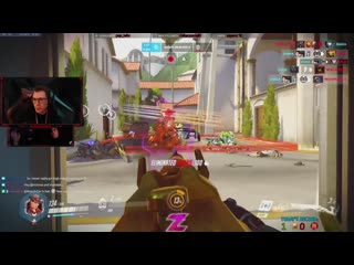 Roadhog gets absolutely launched by perfectly timed ability combo