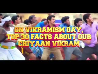 Celebration schedule for chiyaan vikram sir's 30 inspiring years in indian cinema