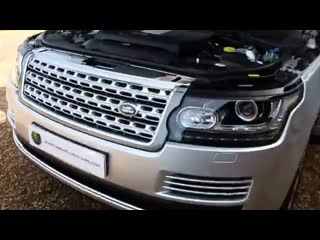 Range rover vogue se 4 4 sdv8 in indus silver with full ebony black leather