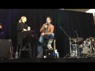 Jen & colin discuss which fictional characters they find most inspiring at #ouatvan (03/25/2017)