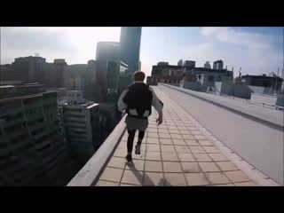 Волнующие и ужасные трюки паркура