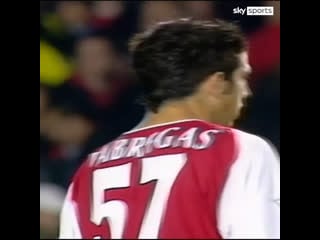 On this day in 2003 cesc fabregas made his debut for arsenal, becoming the club’s youngest ever player 🔴