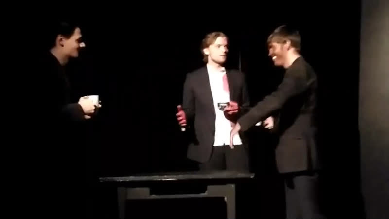 Криминальное чтиво | пародия | сцена с чашкой кофе