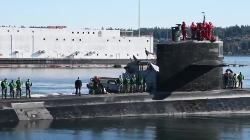 29 октября 2019 года прибытие апл uss olympia (ssn 717) в бремертон