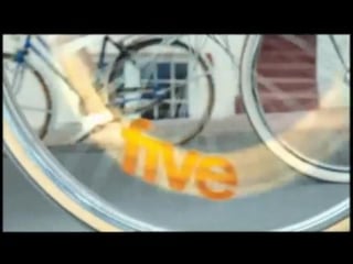 Five ident 2007 ladies on bikes