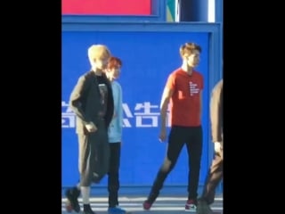 030918 idol hits prerecording (oner fancam)