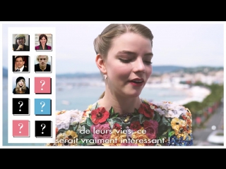 Anya taylor joy ׃ linterview name dropping l glamour