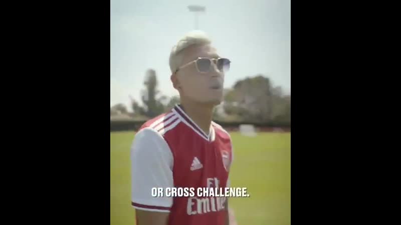 Video mesut özil confirms he, sead kolasinac shkodran mustafi lost a crossbar challenge bet to alexandre lacazette so they all h