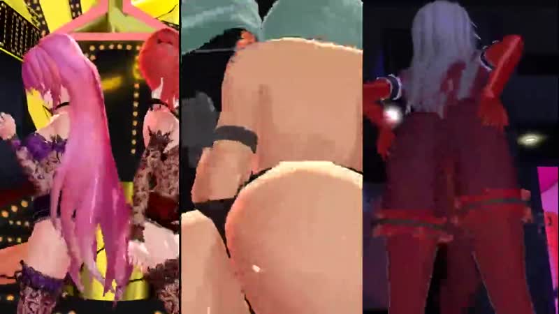 [mmd futa] mmd futa dance (multi video splice)