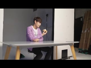 Kim chulmin 1 season web drama "just one bite" making video