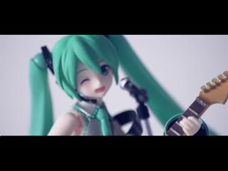 Blue star feat 初音ミク miku hatsune figma 2 0 spotlight/мику хацуне