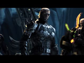 Лига справедливости justice league vs future joker, black adam, deathstroke fight scene cinematic