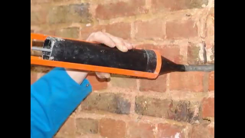 Ремонт трещин стен