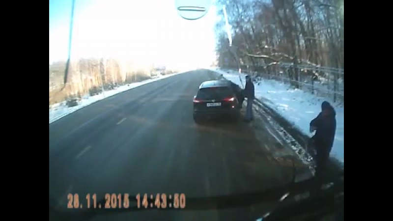 Дорожные бандюки тамбовская область новая ляда вымогают деньги на ix35 н147ср68