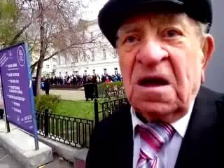 Акция 'вечные герои' 9 мая 2013 интервью с ветераном