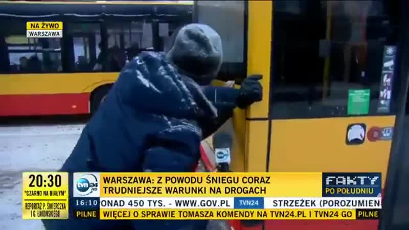 Беларус у варшаве выпадкова трапіў у рэпартаж