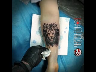 Детальный лёва (bronson art)