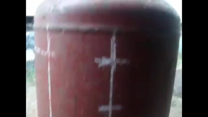 Мангал из газового баллона