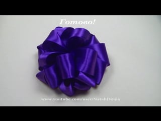 Kak sdelat podarochnii bant diy easy gift ribbon bow ✿ natalidoma