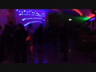 Bachata night party in atrium