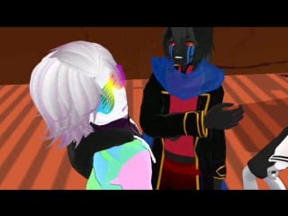 Mmd(undertale)эрор,гено и фреш